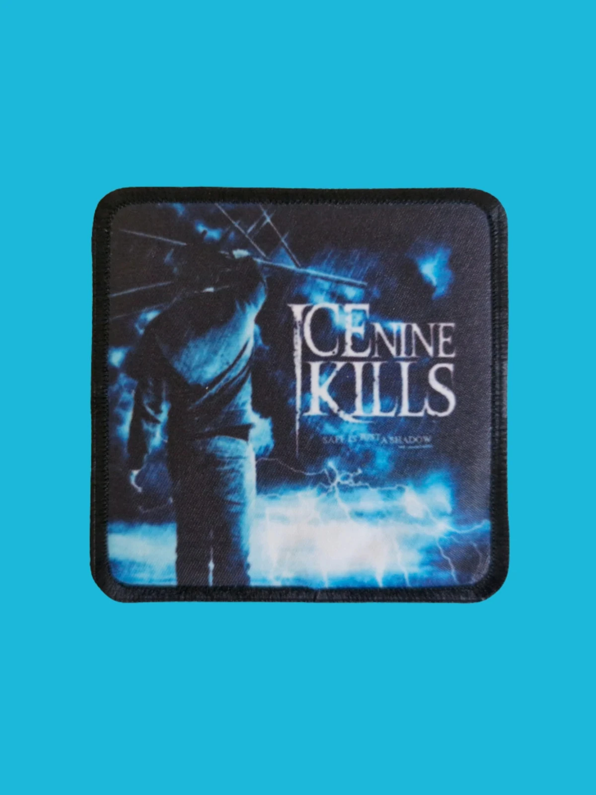 Patch Ice Nine Kills - Safe Is Just a Shadow - Imprimé - Carré de 7,5 x 7,5 centimètres